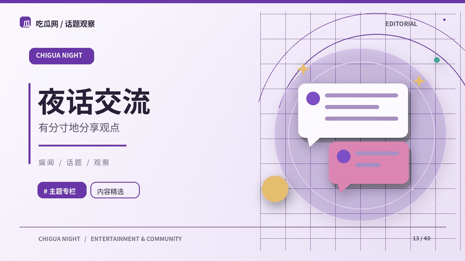 社区夜话